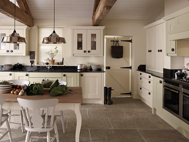 Farmhouse Kitchen Displaying Harvest