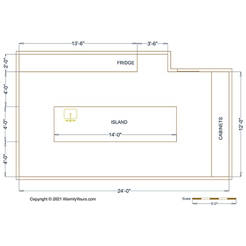 L Shaped Kitchen Floor Plan Page(/page/floorplans/L-Shaped-Kitchen-with-Island-Floor-Plan.md)