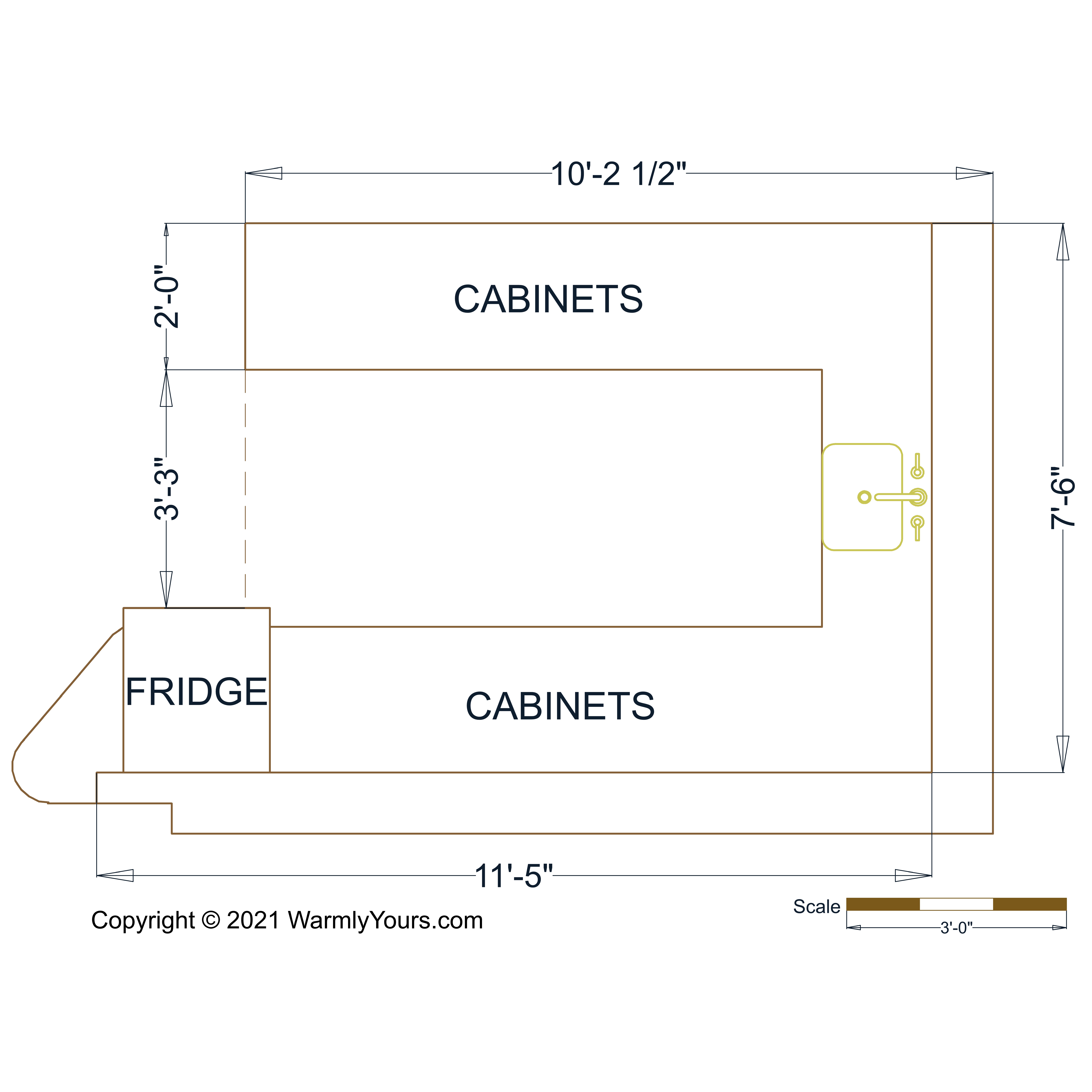 U Shaped Kitchen Style