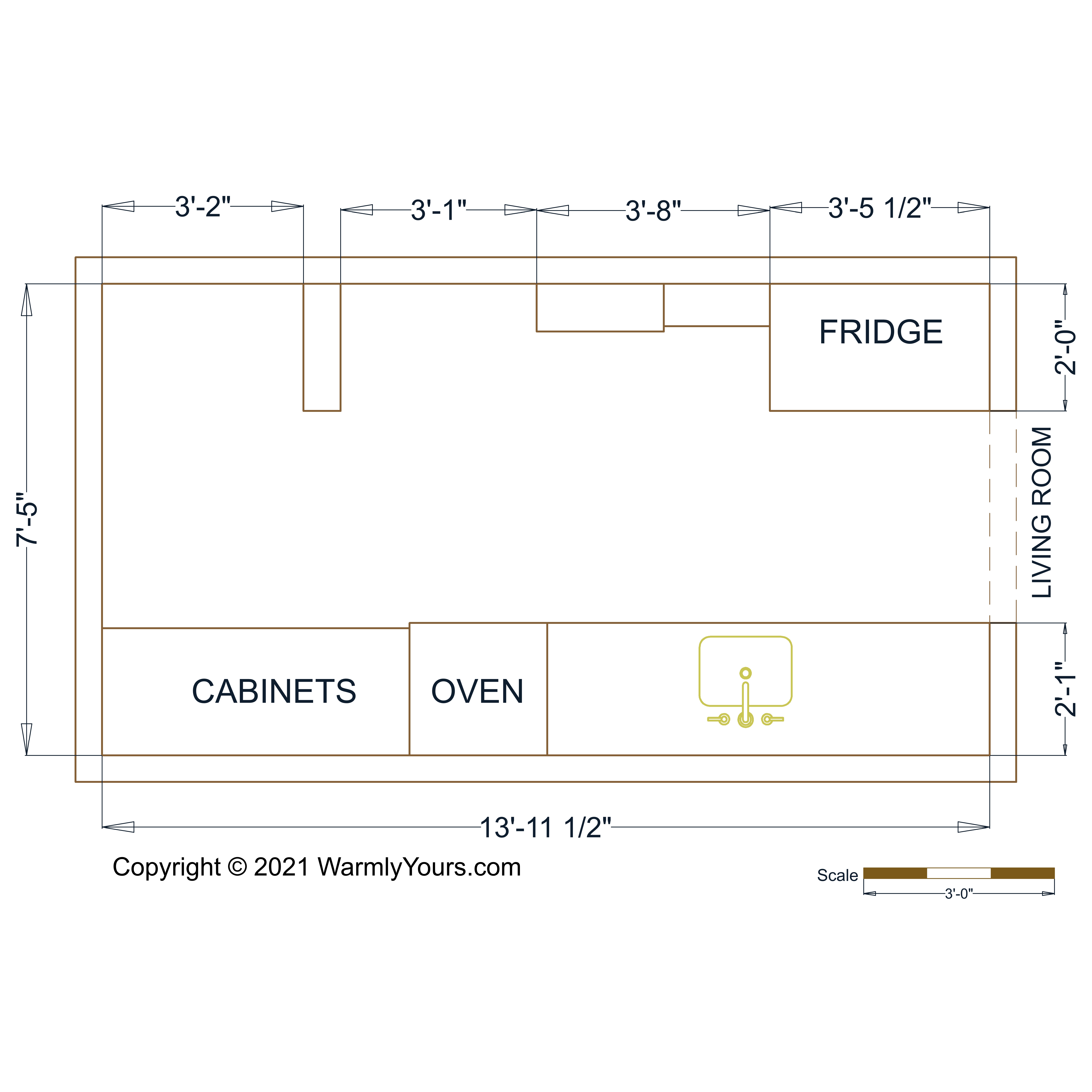 Mobile Home Kitchen Floor Plan