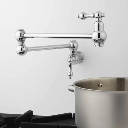Vivan Double Handle Wall Mounted Pot Filler