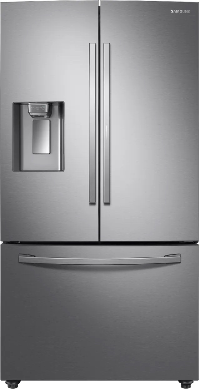Samsung 22.6 Cu. Ft. Fingerprint Resistant Stainless Steel Counter Depth French Door Refrigerator-RF23R6201SR