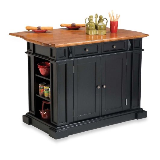 Home Styles Kitchen Island with Distressed Oak Top