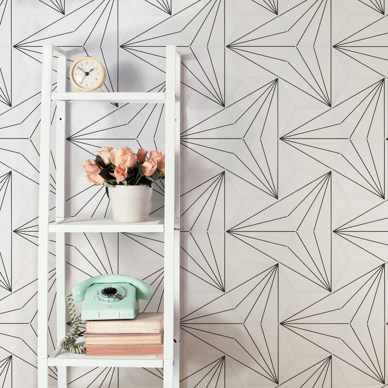 Misha 9 x 10 Porcelain Patterned Wall & Floor Tile