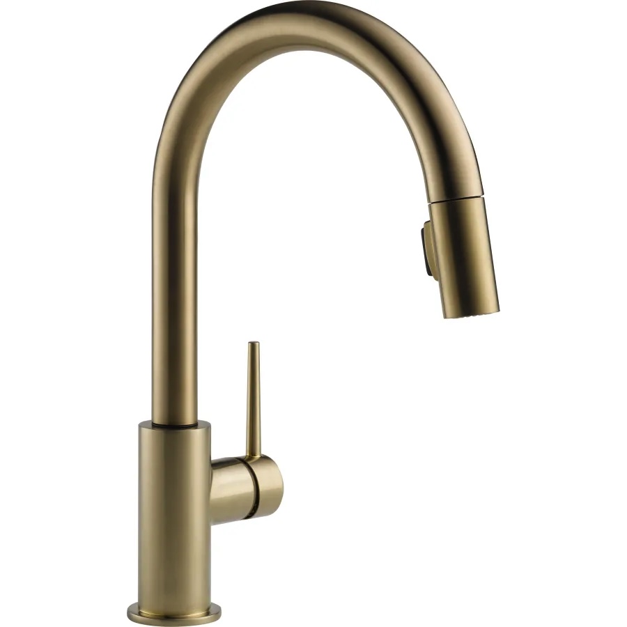Delta Trinsic Pull-Down Kitchen Faucet with Magnetic Docking Spray Head
