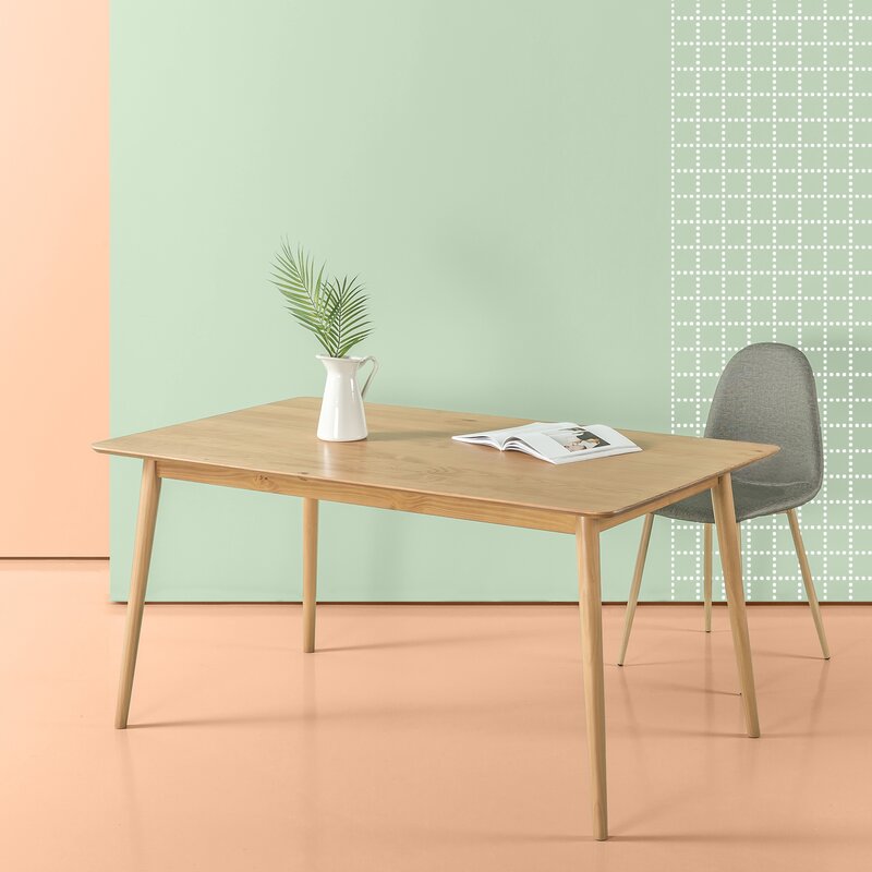 Goodyear Pine Solid Wood Dining Table