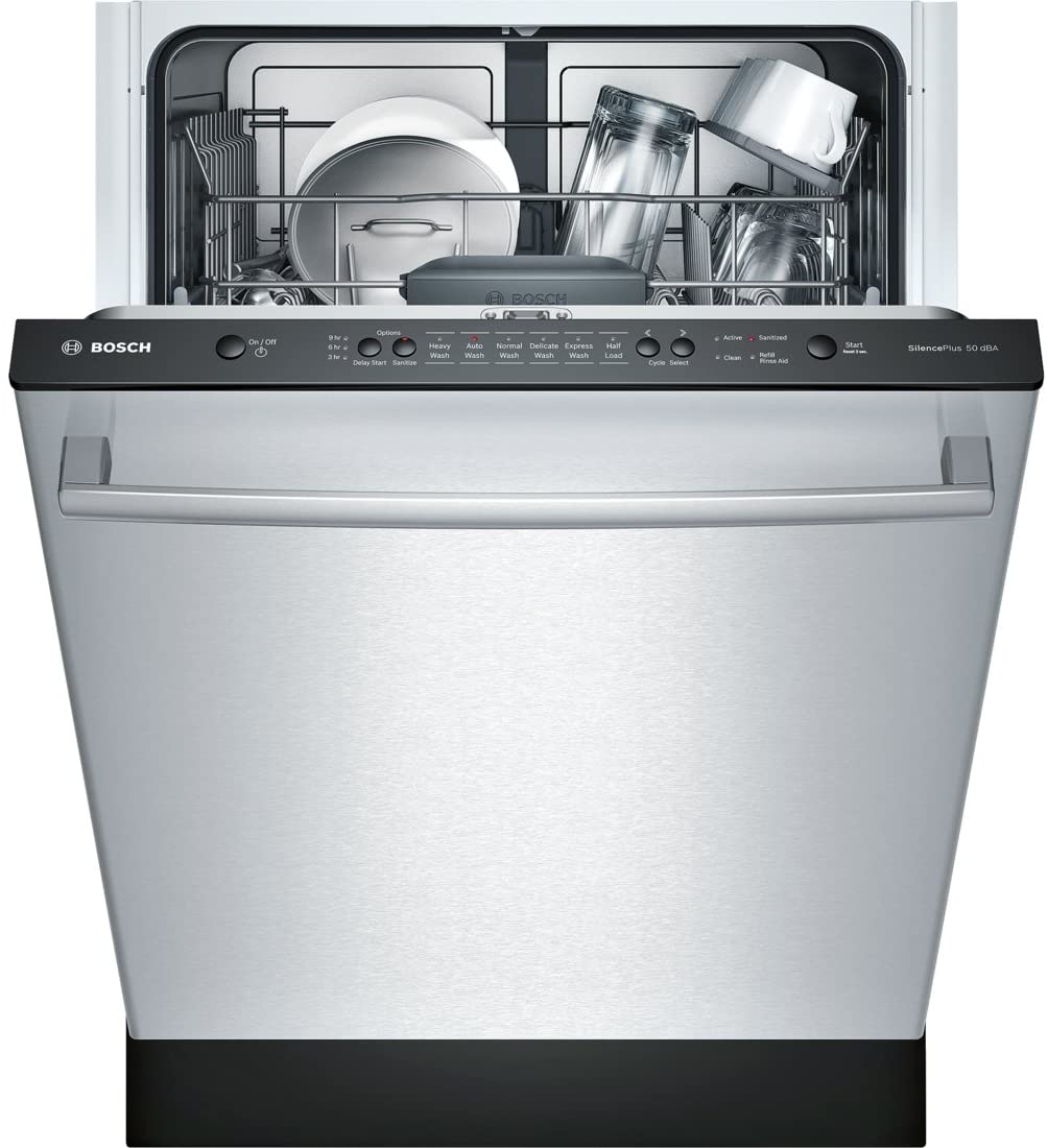 Bosch SHX3AR75UC Ascenta 24 Stainless Steel Fully Integrated Dishwasher - Energy Star